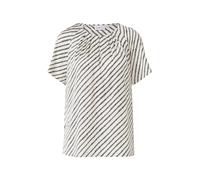 COMMA Chemisier crème / noir, Taille XS