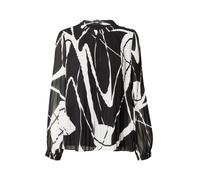 COMMA Chemisier crème / noir, Taille XS