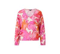 COMMA Chemisier orange / rose / blanc, Taille S