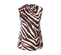 COMMA Chemisier rose / framboise / noir, Taille XXXL