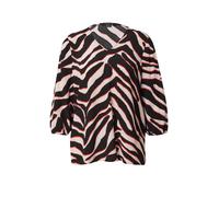 COMMA Chemisier rose pastel / rouge / noir, Taille L