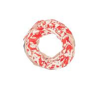 COMMA Écharpe beige / corail / noir / blanc, Taille 1