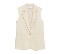 COMMA Gilet de costume crème, Taille 46