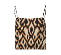 COMMA Haut beige clair / caramel / noir, Taille M