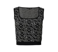 COMMA Haut beige / noir, Taille M-L