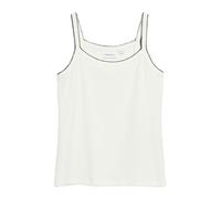 COMMA Haut noir / blanc, Taille XXXL