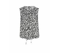 COMMA Chemisier greige / gris clair / noir, Taille XL