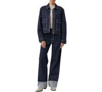 Comma Jeans Blue Denim Taille: W44 | Évasés pantalons Outlet | Femme | Bleu
