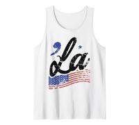 Comma La Shirt Kamala Drapeau USA Débardeur