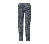 COMMA Leggings violet clair / noir / blanc, Taille L