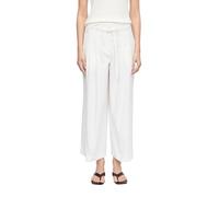 Comma Pantalon à Plis 7/8 pour Femme 2180494, Blanc., 44