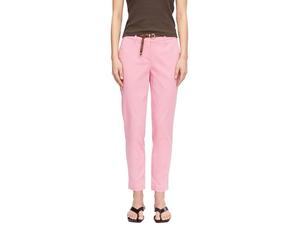 Comma Pantalon à Plis 7/8 pour Femme 2182529, Rose, 38