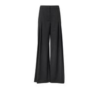 COMMA Pantalon à plis anthracite, Taille 42
