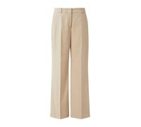 COMMA Pantalon à plis beige, Taille 46