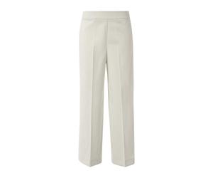 COMMA Pantalon à plis beige, Taille 46