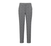 COMMA Pantalon à plis gris clair / noir, Taille 46