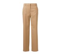COMMA Pantalon à plis sable, Taille 40