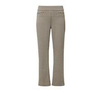 COMMA Pantalon beige / noir, Taille 38
