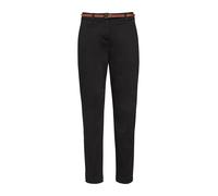 COMMA Pantalon chino marron / noir, Taille 36