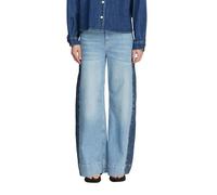 Comma Pantalon en Jean à Jambes Larges