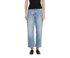 Comma Pantalon en Jean Cropped, Coupe Droite