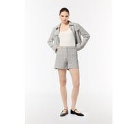 COMMA Pantalon gris clair / noir, Taille 44