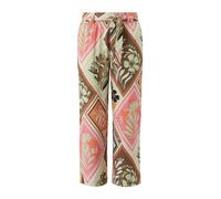 COMMA Pantalon olive / vert clair / orange / rose, Taille 54