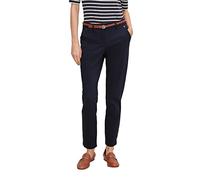 Comma Pantalons pour Femme, 5976 Bleu Marine, 38