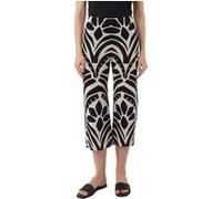 Comma Pants 7/8 Grey/black Taille: S | Évasés pantalons Outlet | Femme | Gris