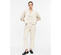 Comma Pants Beige Taille: 36 | Pantalons Outlet | Femme | Marron