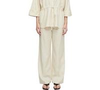 Comma Pants Beige Taille: 40 | Évasés pantalons Outlet | Femme | Marron