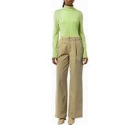 Comma Pants Beige Taille: 40 | Évasés pantalons Outlet | Femme | Marron