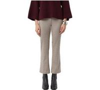 Comma Pants Beige Taille: 42 | Évasés pantalons Outlet | Femme | Marron