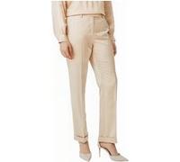 Comma Pants Beige Taille: 46 | Pantalons droits Outlet | Femme | Marron