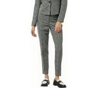 COMMA Pantalon à plis gris clair / noir, Taille 44