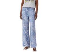 Comma Pants Blue Taille: 44 | Évasés pantalons Outlet | Femme | Bleu