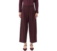 Comma Pants Burgundy Taille: 46 | Évasés pantalons Outlet | Femme | Marron