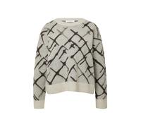 COMMA Pull-over beige / noir, Taille M