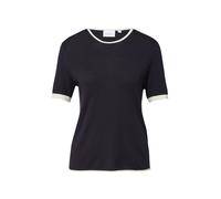 COMMA Pull-over crème / marine, Taille S