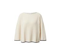 COMMA Pull-over crème / noir, Taille M