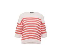COMMA Pull-over ivoire / corail, Taille M