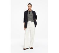 COMMA Pull-over noir / blanc, Taille M