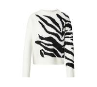 COMMA Pull-over noir / blanc, Taille M
