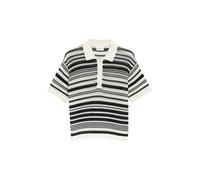 COMMA Pull-over noir / blanc, Taille XS
