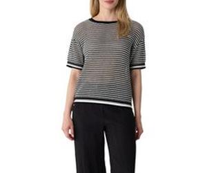 Comma Pullover Grey/black Taille: 38 | Pulls en Maille Outlet | Femme | Gris