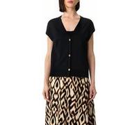 Comma Pullovers Black Taille: 36 | Vestes sans manches Outlet | Femme | Le Noir