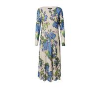 COMMA Robe beige / bleu / vert, Taille 40
