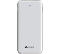 Comma Slimbox Wireless External Memory 32 GB and 5000 mAh Battery White (Mémoire externe sans fil 32 Go et batterie 5000 mAh)