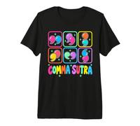 Comma Sutra Grammaire Ponctuation Anglais Professeur Drôle T-Shirt Haut de Gamme