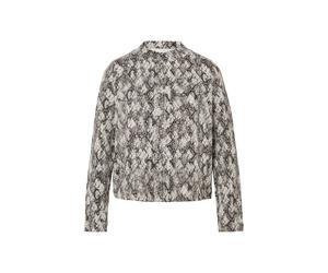 COMMA Sweat-shirt beige clair / marron, Taille L